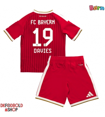 Bayern Munich Alphonso Davies #19 Hjemmebanesæt Børn 2026-27 Kort ærmer (+ korte bukser)